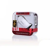 Автомобильное зарядное устройство Remax RCC-201Mini  5V/2.1А 2 USB белое                            