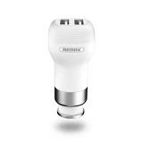 Автомобильное зарядное устройство Remax RCC207 Flinc 5V/2.4А 2 USB белое                            