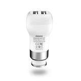 Автомобильное зарядное устройство Remax RCC207 Flinc 5V/2.4А 2 USB белое                            