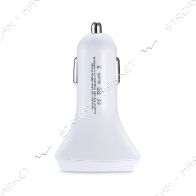 Автомобильное зарядное устройство Remax RCC208 Aliens 5V/2.4А 2USB белое                            