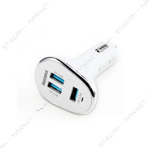 Автомобильное зарядное устройство Remax RCC302 5V/6.3А 3 USB белое                                  