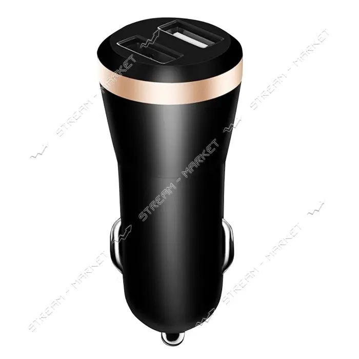 Автомобильное зарядное устройство Usams GS-C0052 5V/2.4А 2USB черное                                