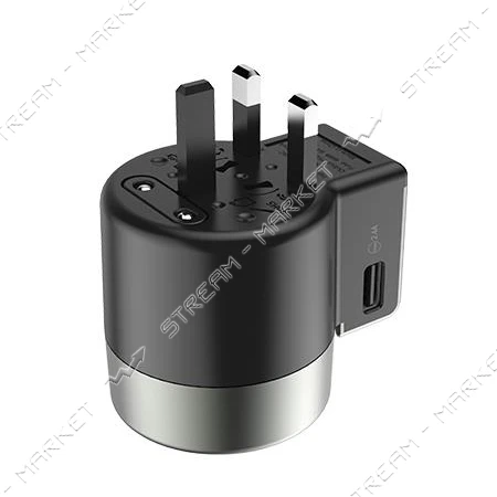 Сетевое зарядное устройство Hoco AC4 Dual por 2A 2USB черное                                        