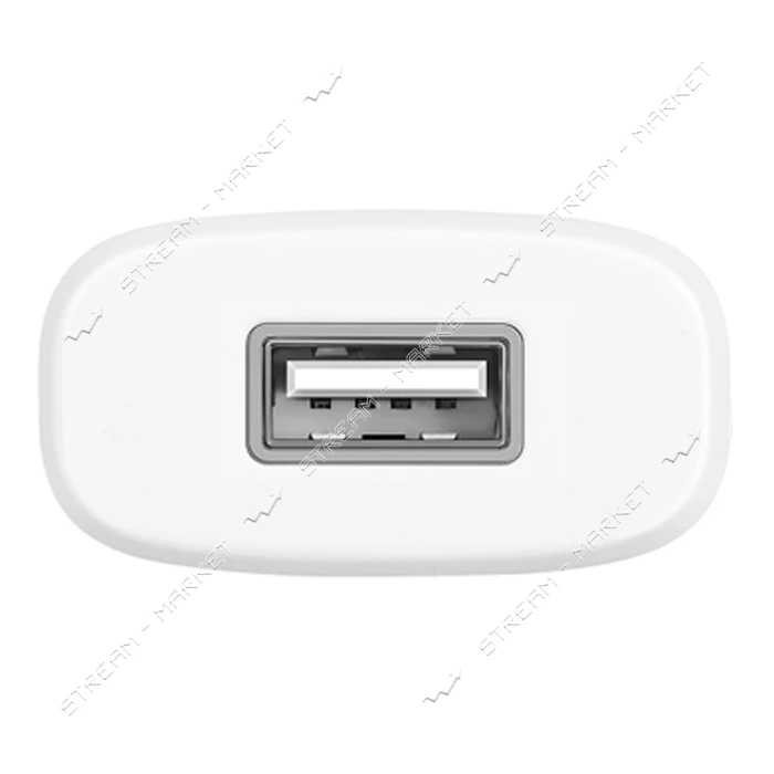Сетевое зарядное устройство Hoco C11 1A 1USB белое                                                  