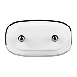 Сетевое зарядное устройство Hoco C11 1A 1USB плюс кабель Lightning USB белое