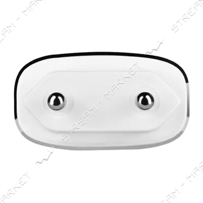 Сетевое зарядное устройство Hoco C11 1A 1USB плюс кабель Lightning USB белое
