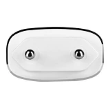 Сетевое зарядное устройство Hoco C12 2.4A 2USB белое                                                