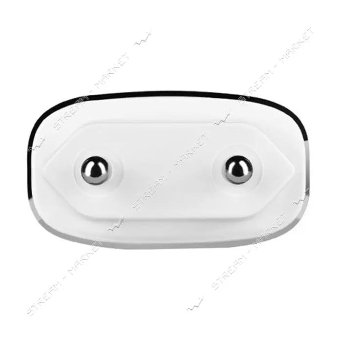 Сетевое зарядное устройство Hoco C12 2.4A 2USB плюс кабель Lightning USB белое                      