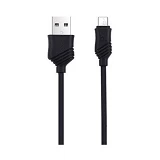 Сетевое зарядное устройство Hoco C12 2.4A 2USB плюс кабель Micro USB черное                         