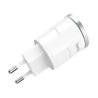 Сетевое зарядное устройство Hoco C37A Thunder 2.4A 1USB белое                                       
