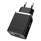 Сетевое зарядное устройство Hoco C42A Vast power QC3.0 3A 1USB черное                               