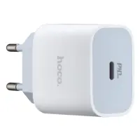 Сетевое зарядное устройство Hoco C76A Plus Speed source PD20W белое                                 