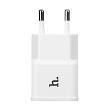Сетевое зарядное устройство Hoco UH202 smart charger 2.1A 2USB белое