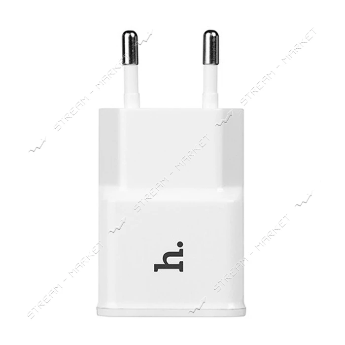 Сетевое зарядное устройство Hoco UH202 smart charger 2.1A 2USB белое