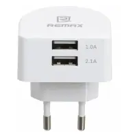Сетевое зарядное устройство Remax Moon RMT-7188 2.1A 2USB белое                                     