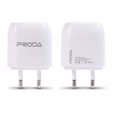 Сетевое зарядное устройство Remax Proda RP-U21 2.1A 1USB белое