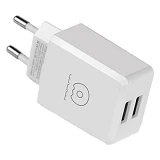 Сетевое зарядное устройство Wuw C58 2.1A 2USB белое                                                 