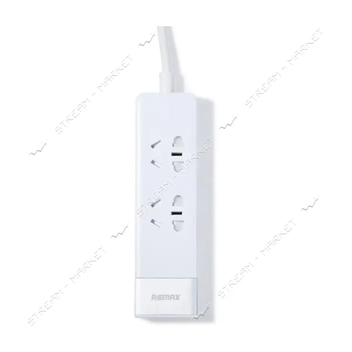 Удлинитель Remax RU-S3 10A 2500W 2/1.5м белый                                                       