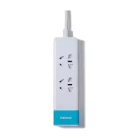Удлинитель Remax RU-S3 10A 2500W 2/1.5м белый/голубой                                               