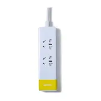 Удлинитель Remax RU-S3 10A 2500W 2/1.5м белый/желтый                                                