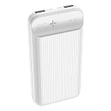 Портативное зарядное устройство Hoco J52А 2USB 20000mAh белое