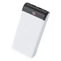 Портативное зарядное устройство Hoco J59А 2USB 20000mAh белое                                       