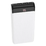 Портативное зарядное устройство Hoco J59А 2USB 20000mAh белое