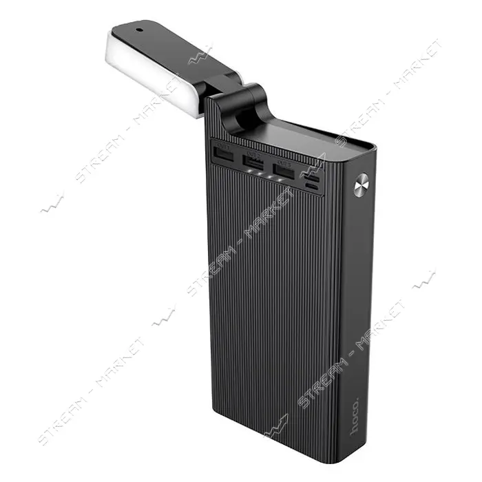 Портативное зарядное устройство Hoco J62 3USB 30000mAh черное                                       