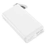 Портативное зарядное устройство Hoco J73 Powerful desk lamp 2USB 300000mAh белое