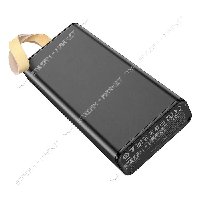 Портативное зарядное устройство Borofone BJ18 2USB 200000mAh черное
