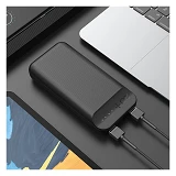 Портативное зарядное устройство Hoco J52А 2USB 20000mAh черное