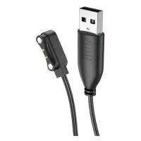 Сетевое зарядное устройство Hoco Y6 /Y7 Smart watch charging cable черное                           