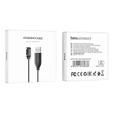 Сетевое зарядное устройство Hoco Y6 /Y7 Smart watch charging cable черное