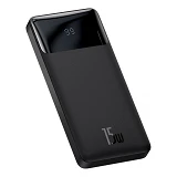 Портативное зарядное устройство Baseus Bipow Digital Display 15W 2USB 10000mAh черное