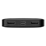 Портативное зарядное устройство Baseus Bipow Digital Display 15W 2USB 10000mAh черное