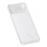 Портативное зарядное устройство Baseus Bipow Digital Display 15W 2USB 10000mAh белое