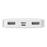 Портативное зарядное устройство Baseus Bipow Digital Display 15W 2USB 10000mAh белое