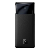 Портативное зарядное устройство Baseus Bipow Digital Display 15W 2USB 20000mAh черное