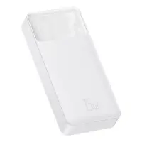 Портативное зарядное устройство Baseus Bipow Digital Display 15W 2USB 20000mAh белое                