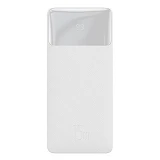 Портативное зарядное устройство Baseus Bipow Digital Display 15W 2USB 20000mAh белое
