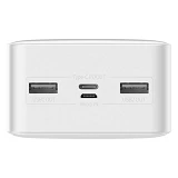 Портативное зарядное устройство Baseus Bipow Digital Display 15W 2USB 30000mAh белое                