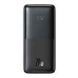 Портативное зарядное устройство Baseus Bipow Digital Display Fast 20W 2USB 10000mAh черное