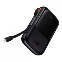 Портативное зарядное устройство Baseus Bipow Digital Display Lightning 20W 10000mAh черное          
