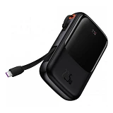 Портативное зарядное устройство Baseus Bipow Digital Display Type-C 22.5W 10000mAh черное