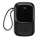 Портативное зарядное устройство Baseus Bipow Digital Display Lightning,20W 20000mAh черное