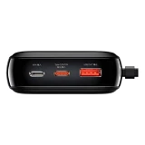 Портативное зарядное устройство Baseus Bipow Digital Display Lightning,20W 20000mAh черное