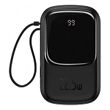 Портативное зарядное устройство Baseus Bipow Digital Display Type-C 22.5W 20000mAh черное           