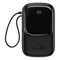 Портативное зарядное устройство Baseus Bipow Digital Display Type-C 22.5W 20000mAh черное           