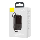 Портативное зарядное устройство Baseus Bipow Digital Display Type-C 22.5W 20000mAh черное           