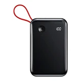 Портативное зарядное устройство Baseus Mini S Digital Display 3A 10000mAh черное                    